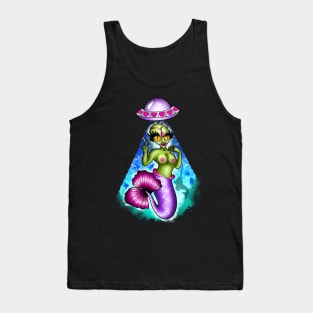 Alien mermaid Tank Top